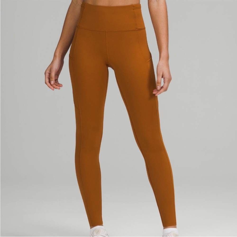 NWOT Lululemon Fast and Free 25” Leggings with pockets